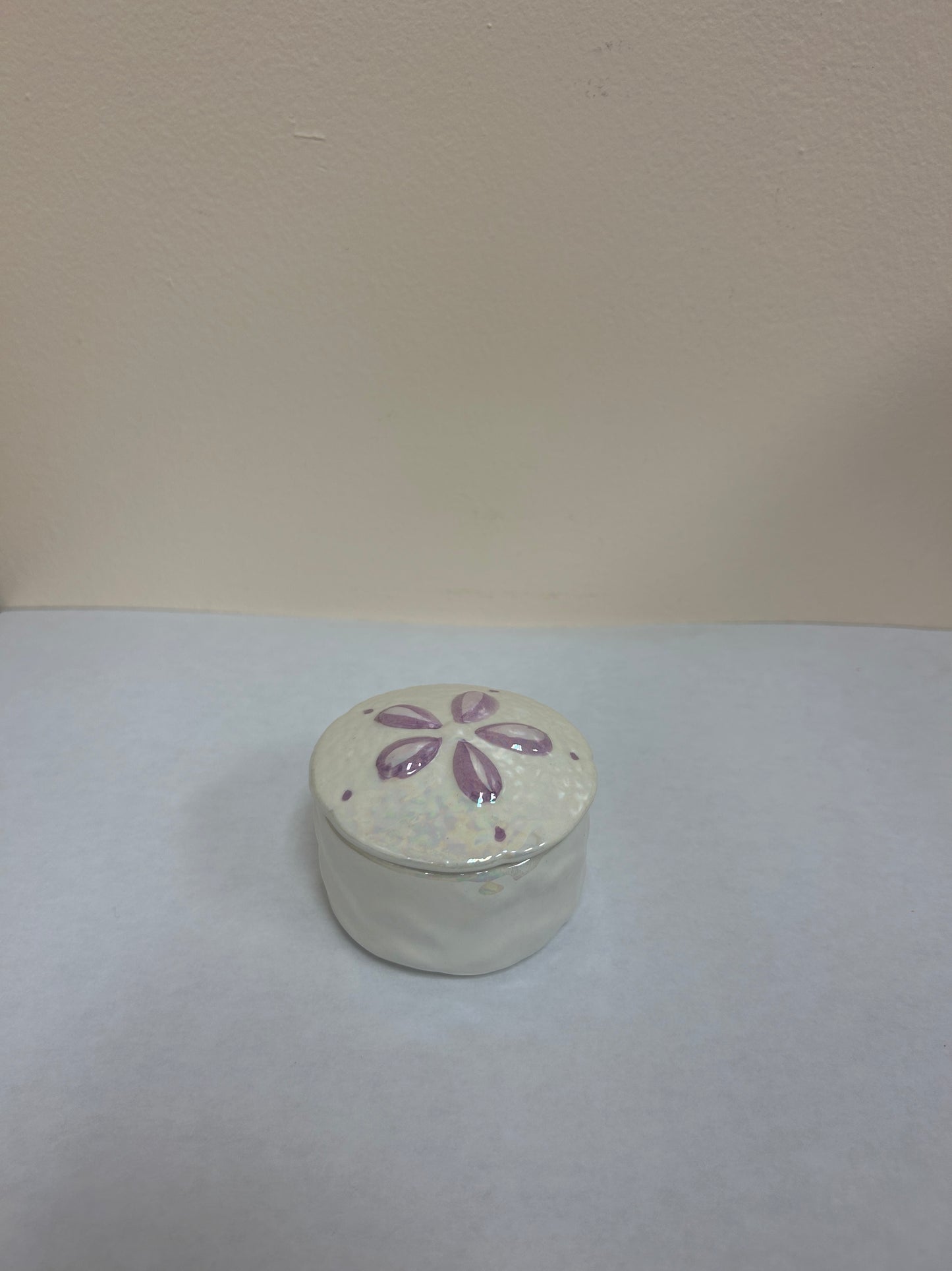 Pearlescent Sand Dollar Dish