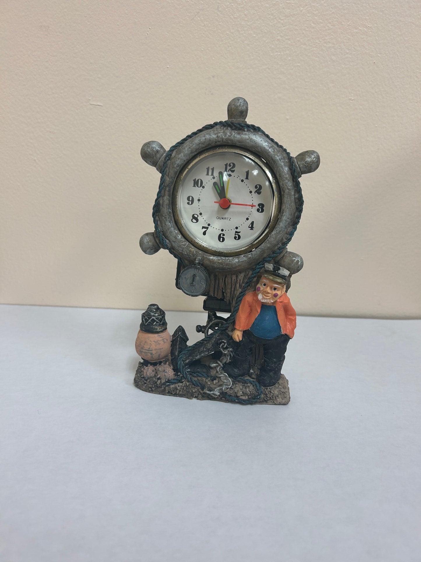 Sailor Clock Figurine